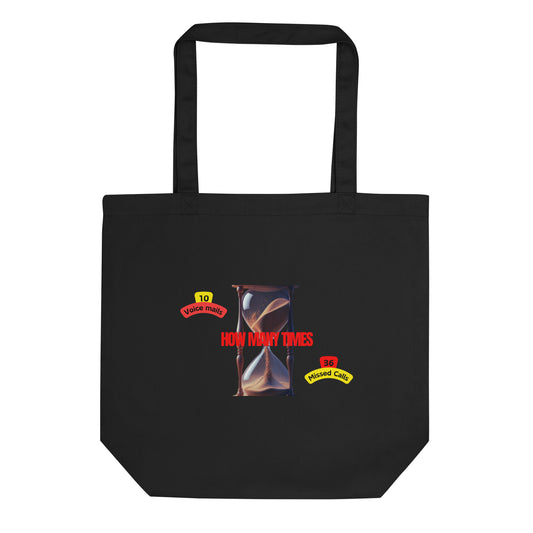 How Many Times Eco Tote Bag