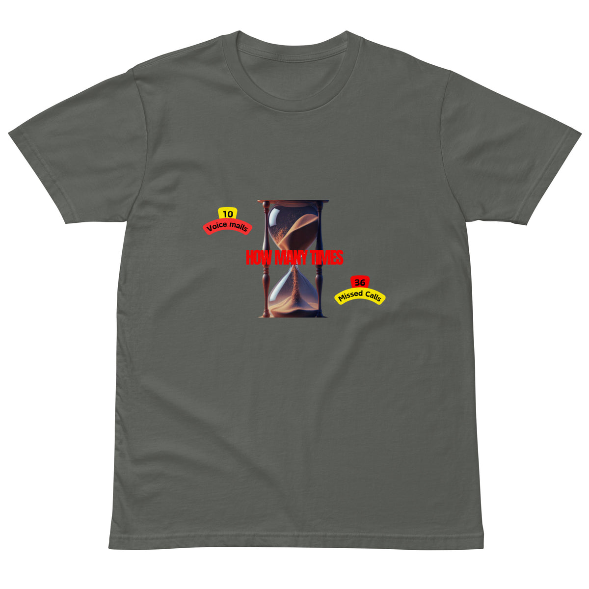 How Many Times Unisex premium t-shirt