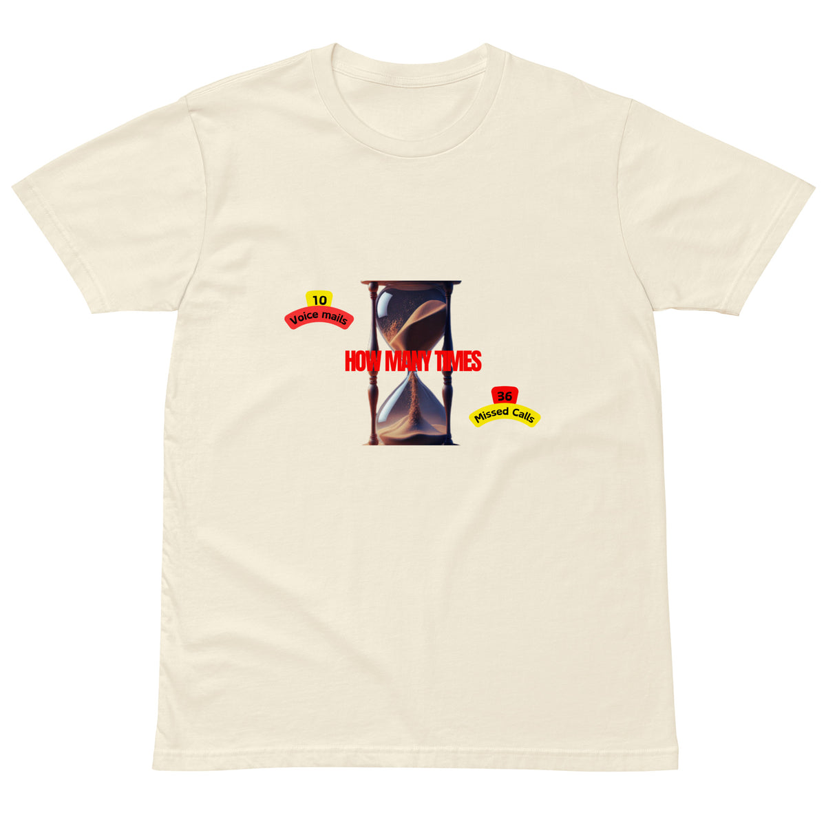 How Many Times Unisex premium t-shirt