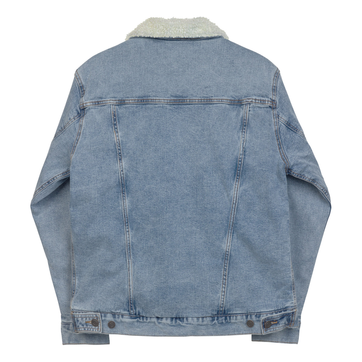 You Want My Love Limited Unisex denim sherpa jacket