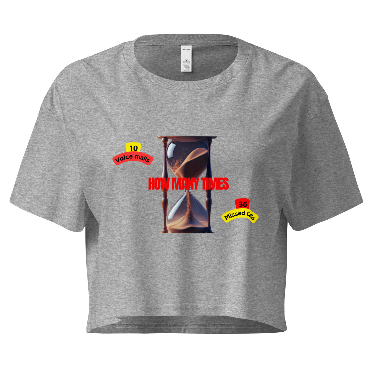 How Many Times Women’s crop top